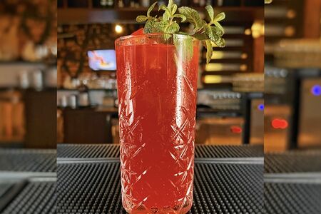 Арбуз-ежевика