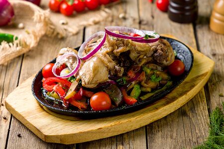 Курица по-узбекски