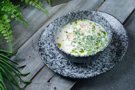 Уха на сливках