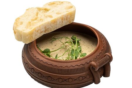 Крем-суп из белых грибов