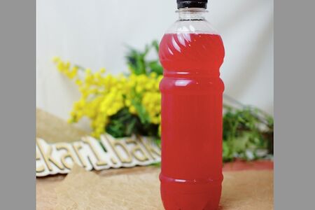 Морс малиновый собственного производства