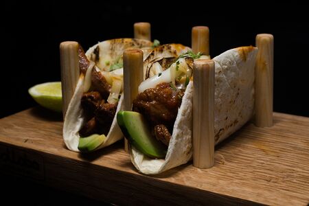 Такос с говядиной