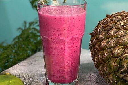 Смузи Дракон с ананасом