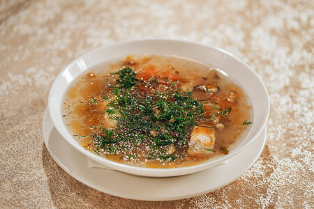 Уха из речной форели