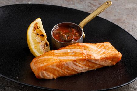 Лосось гриль