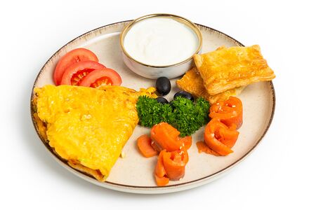 Завтрак с сёмгой