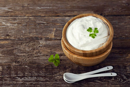 Мацони с вареньем