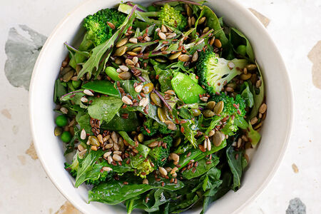 Зеленый салат