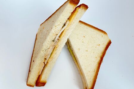 Тост с курицей