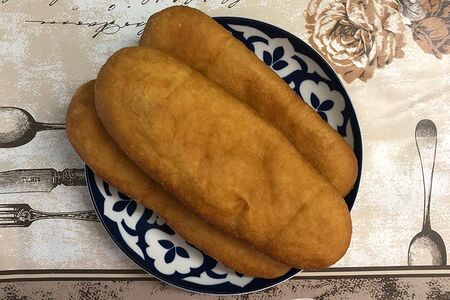 Пирожок жаренный с картошкой