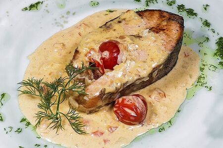 Стейк из форели