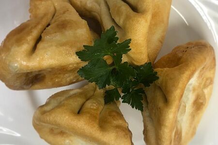 Хинкали обжареные