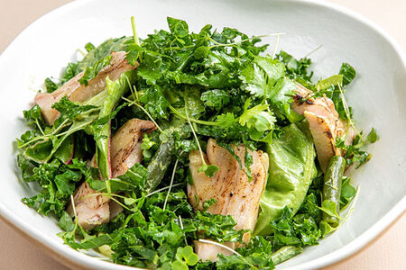 Салат с цыпленком