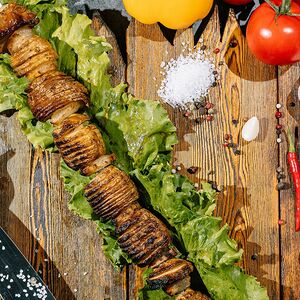 Картошка с курдюком