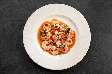 Карпаччо из креветок