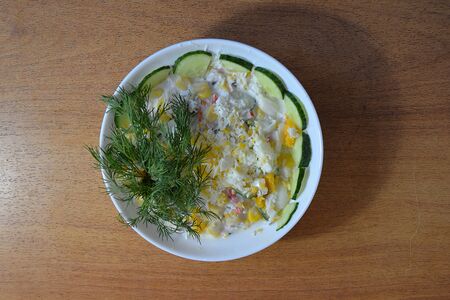 Салат крабовый