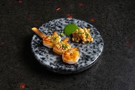 Якитори креветка