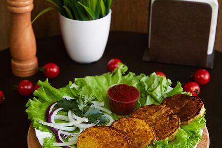 Картофель на мангале