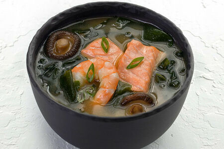 Мисо с морепродуктами