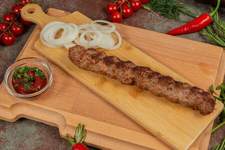 Люля-кебаб из говядины со свининой