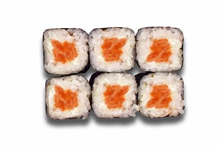 Маки с лососем