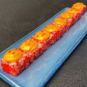 Запеченный с лососем