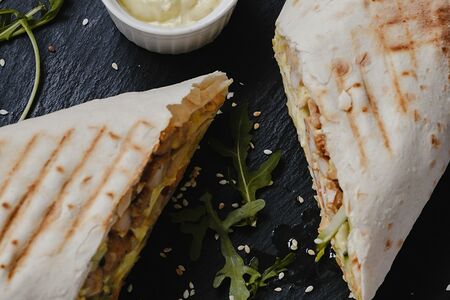 Шаурма курица бекон