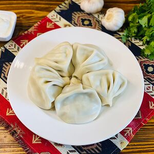 Хинкали с бараниной