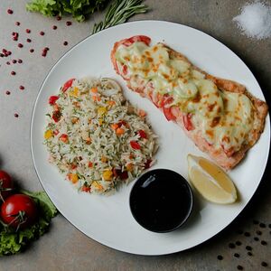 Հավի կրծքամիս ԲԲՔ սոուսով