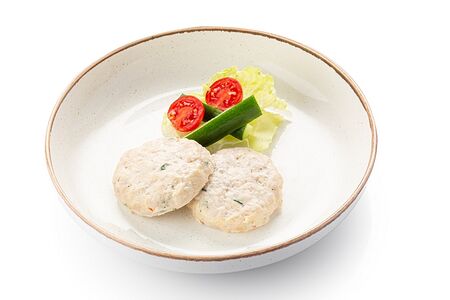 Паровые котлетки из курицы и индейки