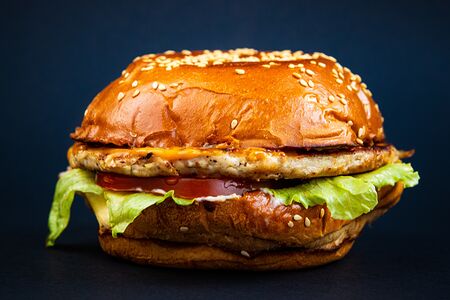 Куриный гамбургер