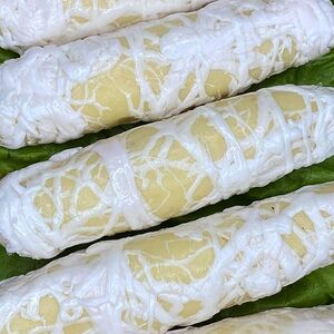 Картофельная люля с сыром на углях