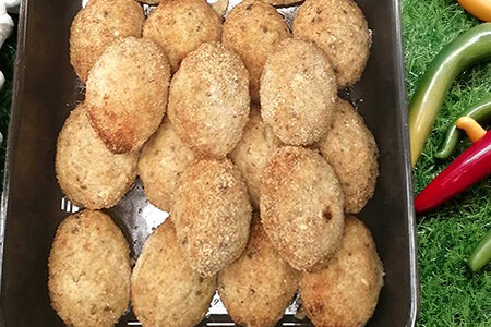 Котлета из минтая и горбуши