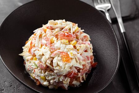 Салат Алые паруса