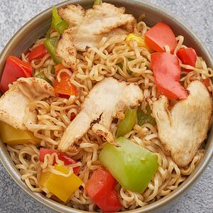 Լապշա հավի մսով