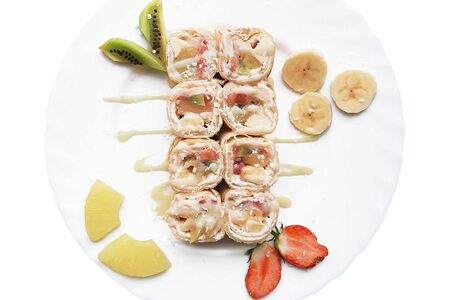 Блин-ролл фруктовый