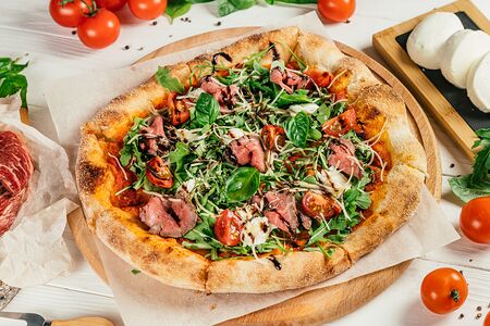 Ростбиф с рукколой классическая