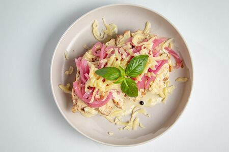 Тост с курицей