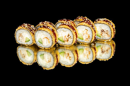 Темпура с окунем