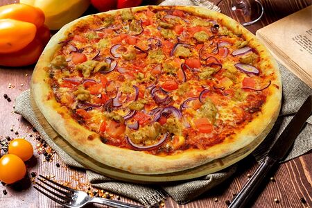 №30 Пицца Чикен-томато