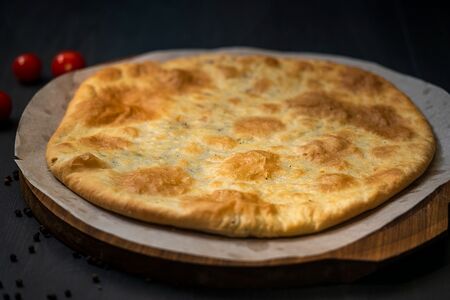 Хачапури с зеленью и сыром