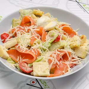 Цезарь с семгой