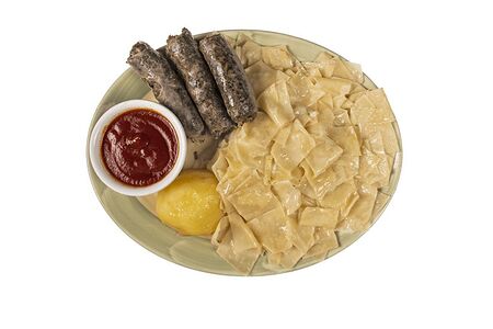 Д Хинкал тонкий с сушеной колбасой