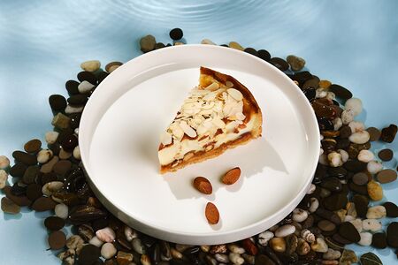 Ванильно-миндальный флан