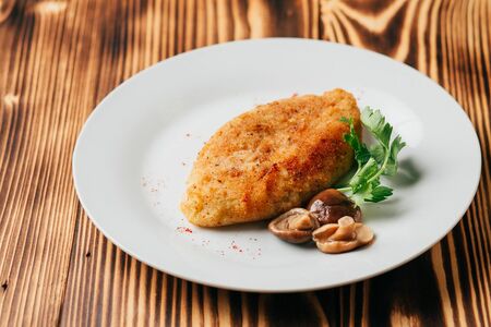 Картофельные зразы с грибами