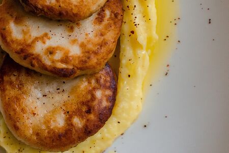 Еврейские котлеты с пюре