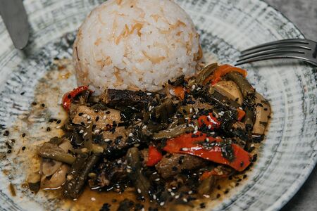 Соте из говядины