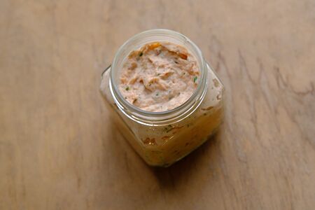 Риет из форели с каперсами