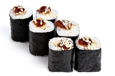 Классический ролл с угрём