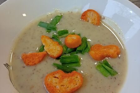 Суп-пюре грибной